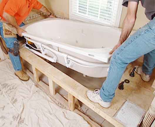 Bathtub Installation