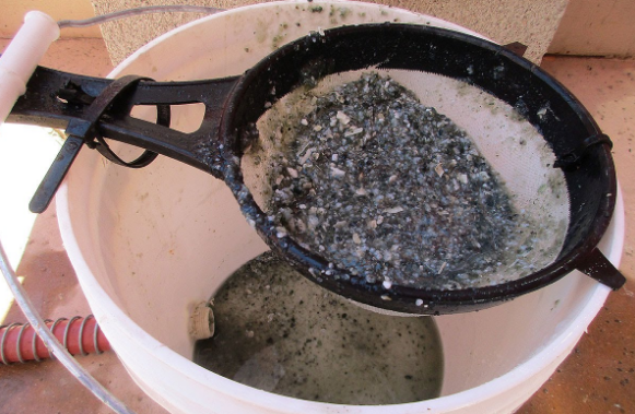 sediment build up in the hot water tank