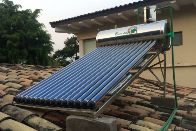 Solar Swimming Pool Heater Panel PE Sun Energy Water Heating Adjustable Height