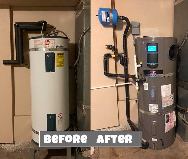 leavenworth water heater installation